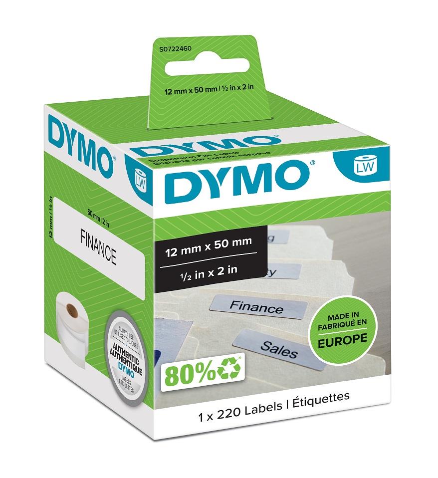 Dymo LabelWriter štítky 50 x 12mm, 220ks, S0722460
